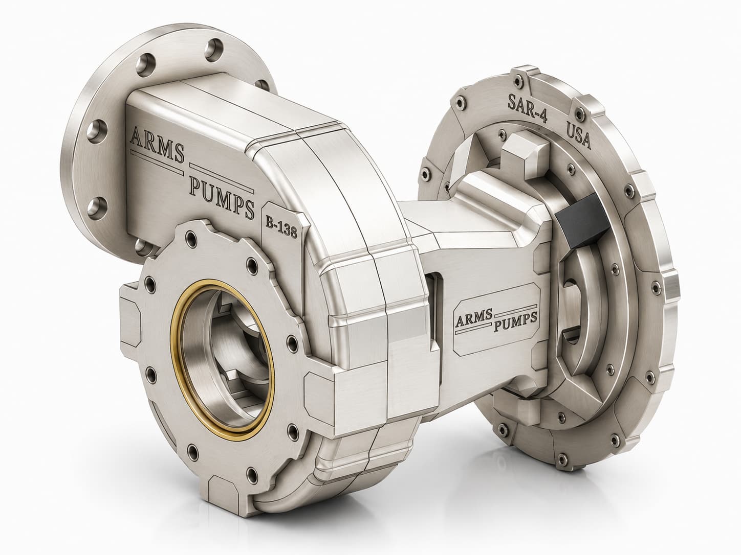A39QMVS-CW SAE-4 Flywheel Mounted Pump
