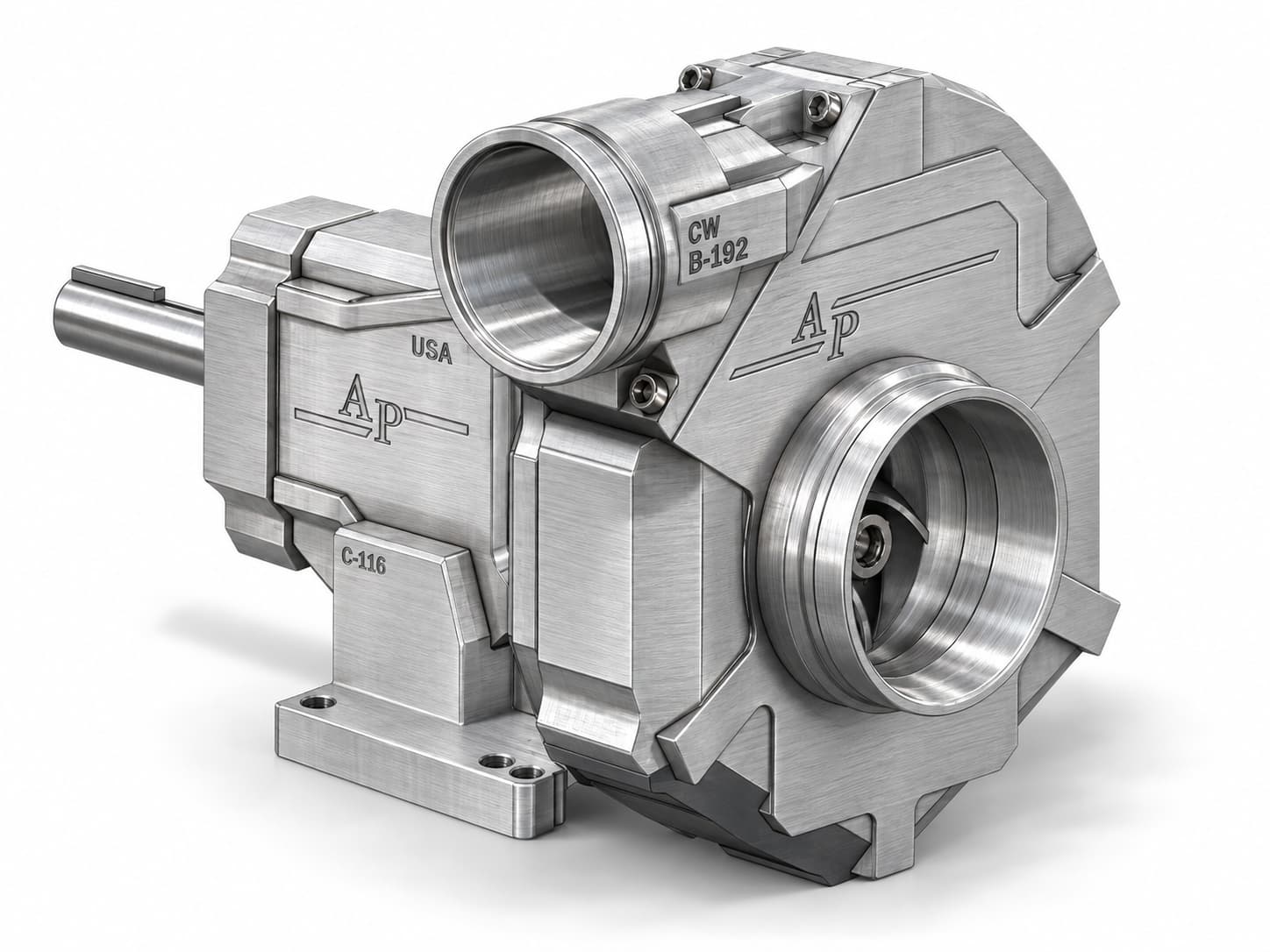 BM-2328 A49VRMS-CW PTO Frame Mounted Pump