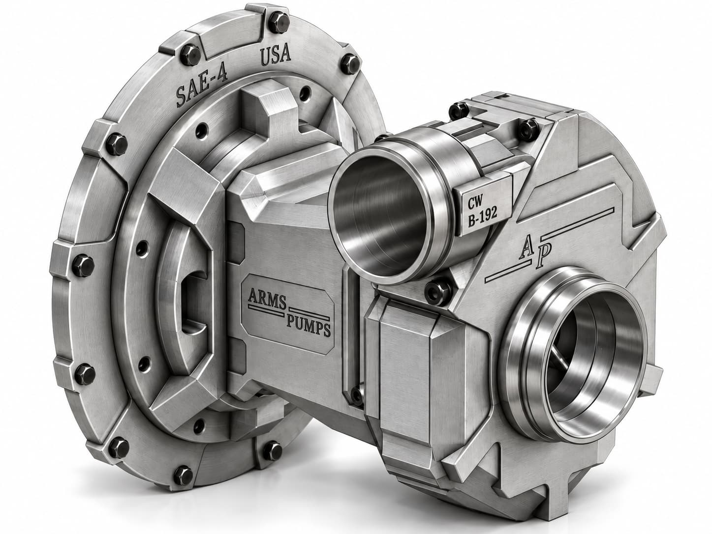A49VQS SAE-4 Flywheel Mounted Pump